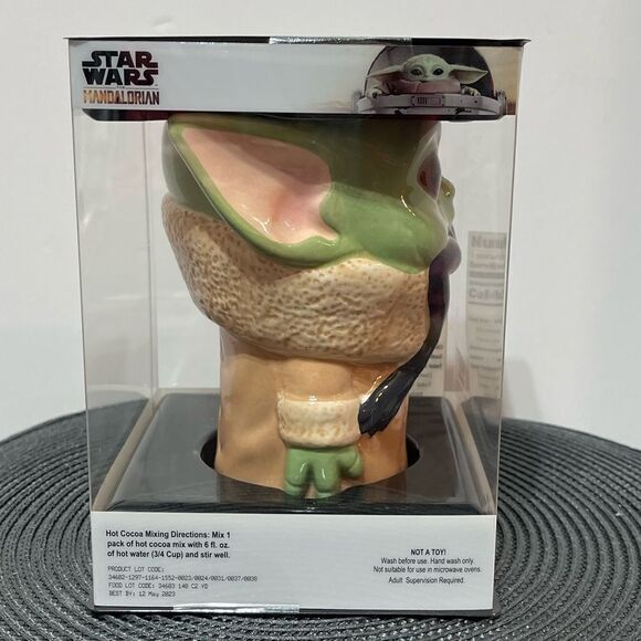 Star Wars Mandalorian Grogu Goblet NWT - Picture 4 of 5